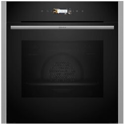 Встраиваемая электрическая духовка Neff B24CR71N0 (Black/Inox)