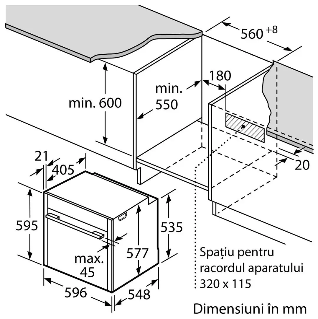 Встраиваемая электрическая духовка Neff B24CR71N0 (Black/Inox) - 7