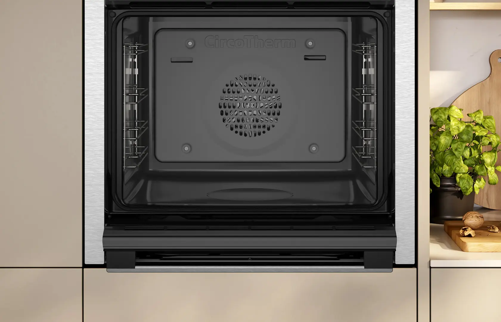 Встраиваемая электрическая духовка Neff B3ACE4AN3F (Inox/Black) - 4