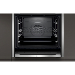 Встраиваемая электрическая духовка Neff B47CS24H0 (Black/Inox) Thumb