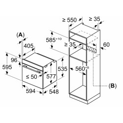 Встраиваемая электрическая духовка Neff B4ACE4AG3 (Graphite/Grey) Thumb