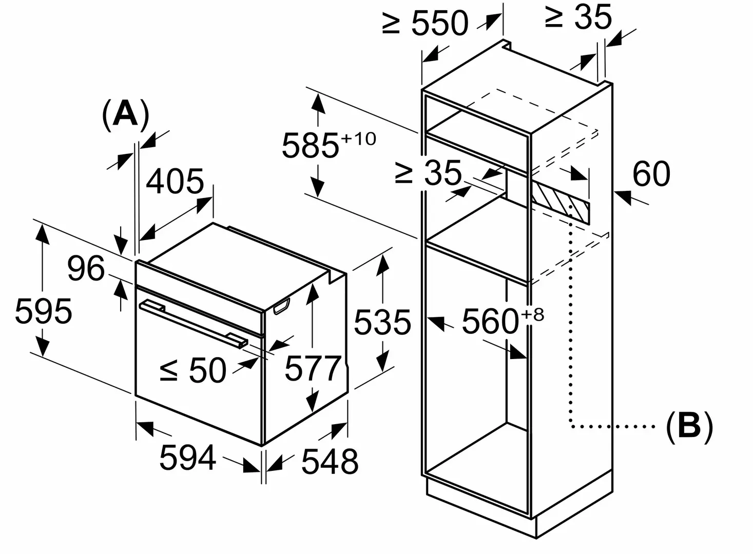 Встраиваемая электрическая духовка Neff B4ACE4AG3 (Graphite/Grey) - 7