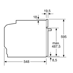 Встраиваемая электрическая духовка Neff B4ACE4AG3 (Graphite/Grey) Thumb