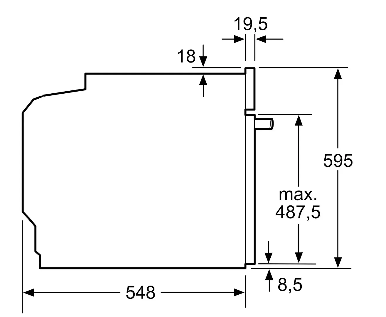 Встраиваемая электрическая духовка Neff B4ACE4AG3 (Graphite/Grey) - 8