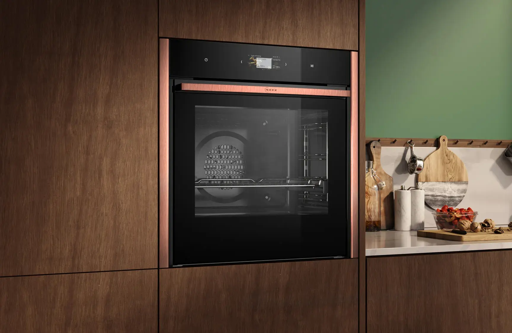 Встраиваемая электрическая духовка Neff B69CS7KY0 (Black) - 4