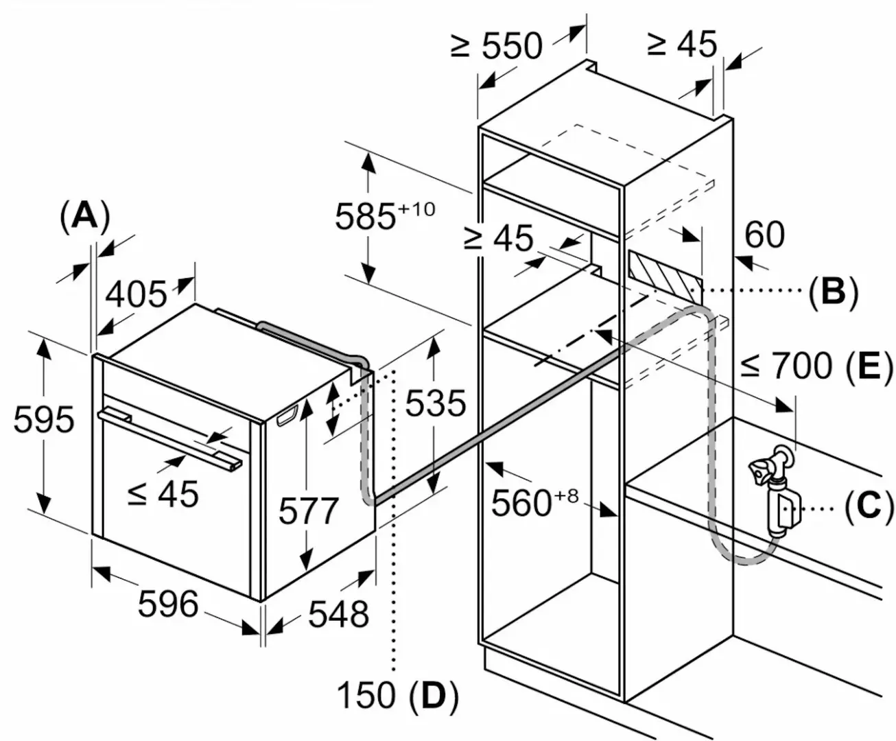 Встраиваемая электрическая духовка Neff B69FY5CX0 - 13
