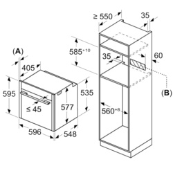 Встраиваемая электрическая духовка Neff B69FY5CY0 Thumb
