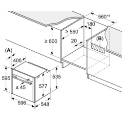 Встраиваемая электрическая духовка Neff B69FY5CY0 Thumb