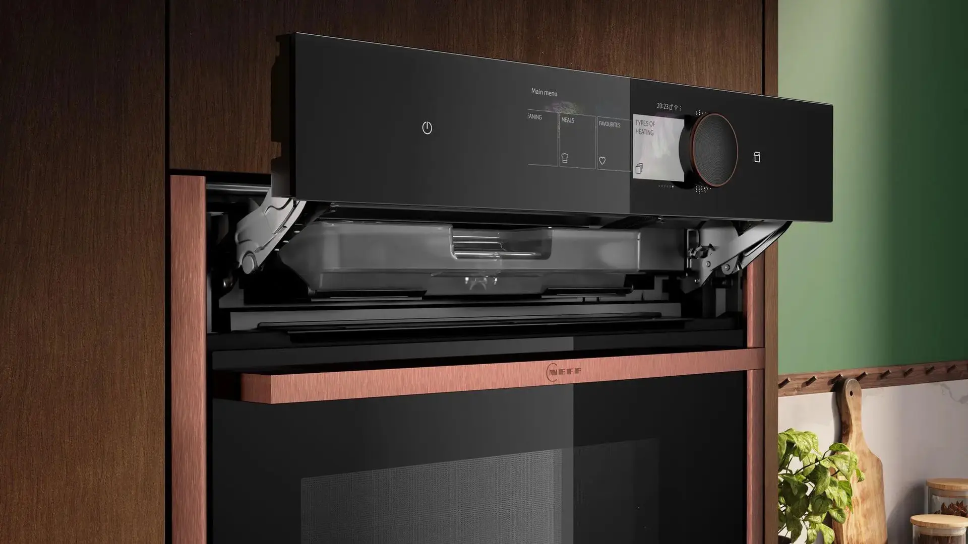 Встраиваемая электрическая духовка Neff B69FY5CY0 - 9