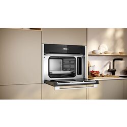 Встраиваемая электрическая духовка Neff C24DR1XN0 (Black/Inox) Thumb