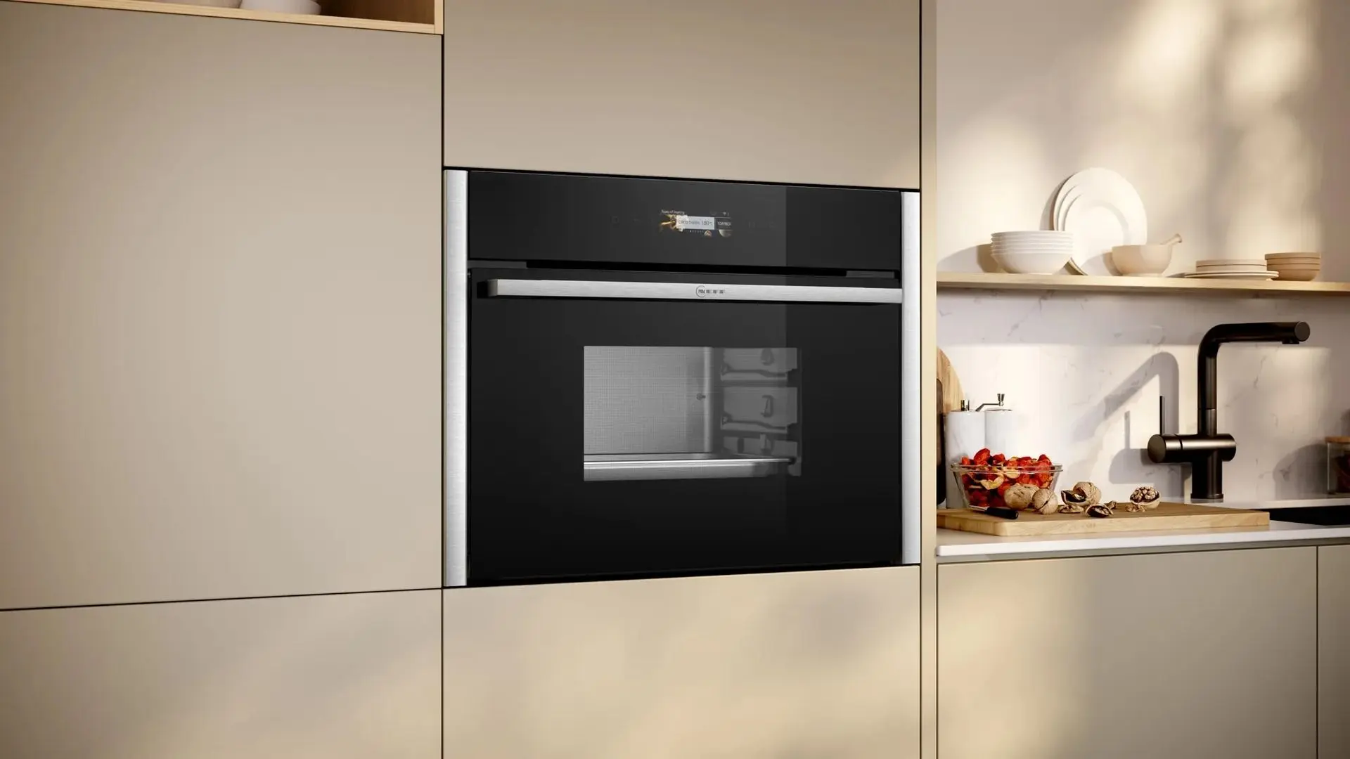 Встраиваемая электрическая духовка Neff C24DR1XN0 (Black/Inox) - 6