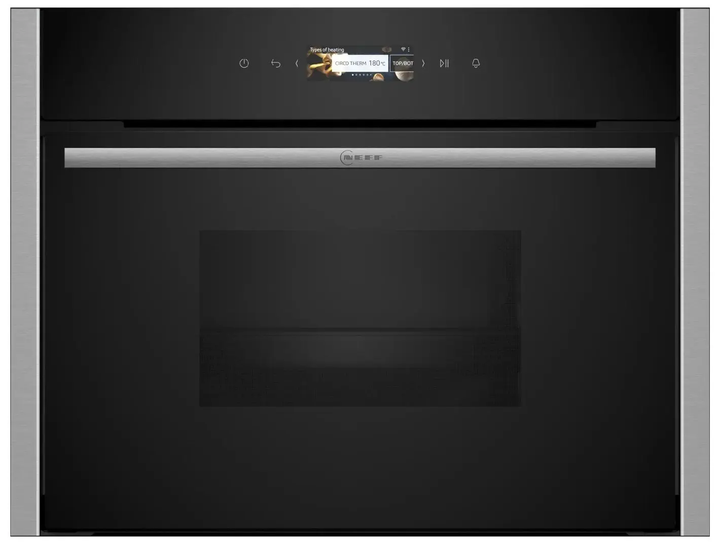 Встраиваемая электрическая духовка Neff C24DR1XN0 (Black/Inox)