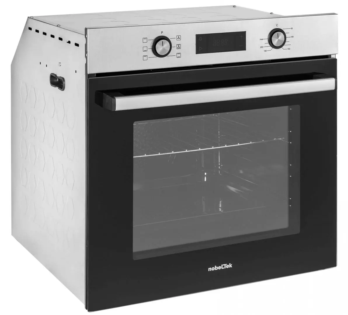 Cuptor electric incorporabil NobeLTek NBIO-627IX (Black/Inox)