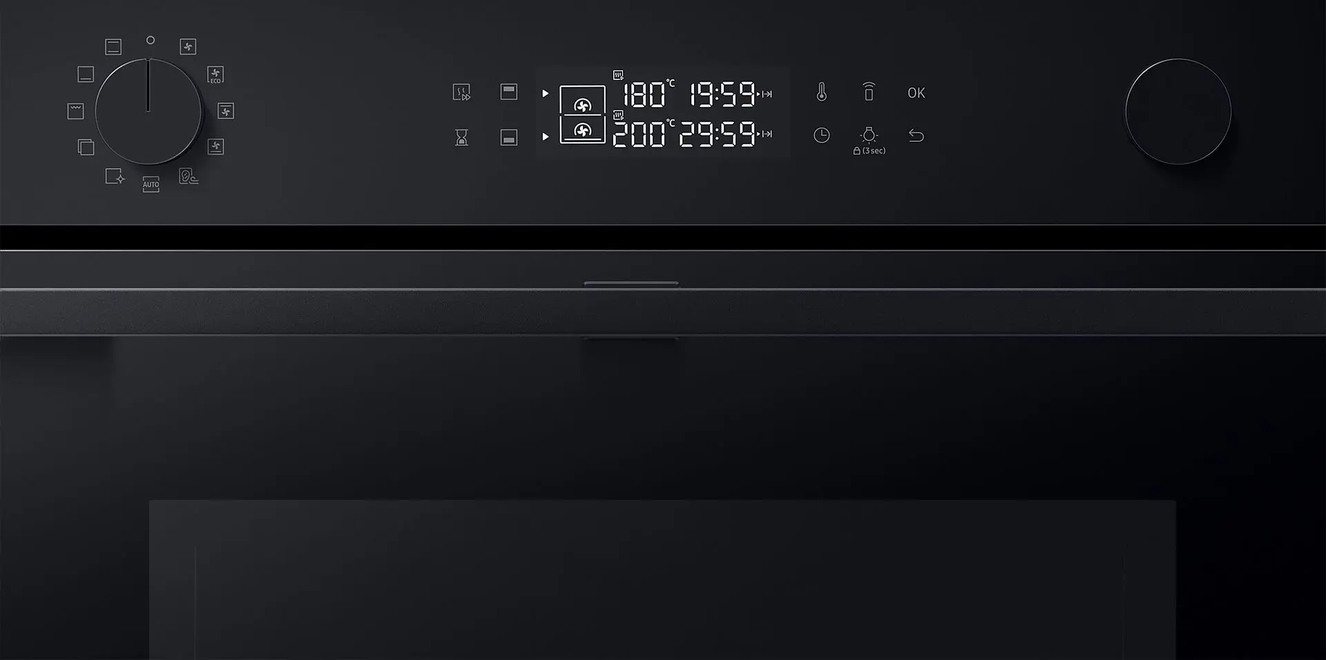 Встраиваемая электрическая духовка Samsung NV7B45251AK/U2 (Black) - 6