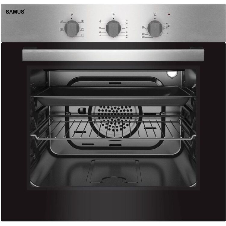 Встраиваемая электрическая духовка Samus SC616GTXV (Inox)