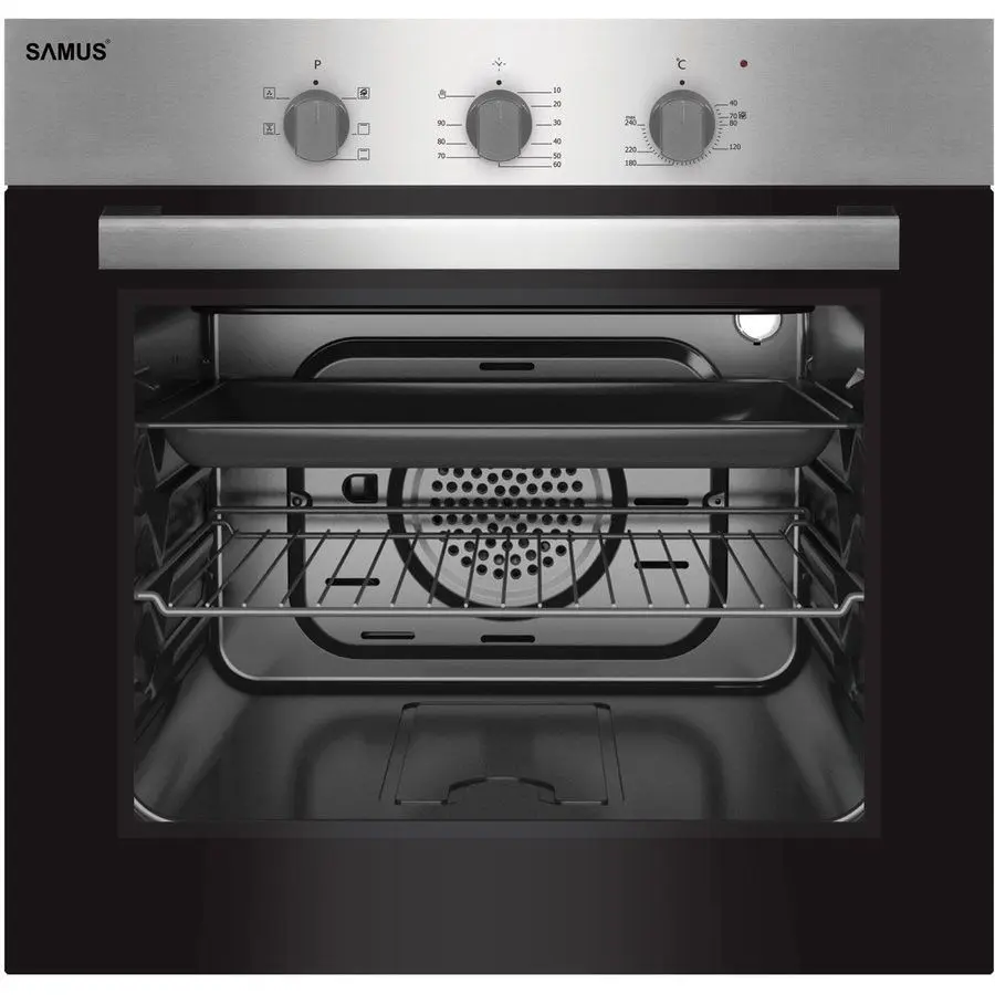 Встраиваемая электрическая духовка Samus SC616GTXV (Inox)