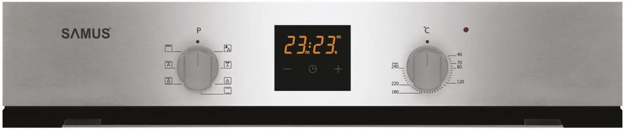 Cuptor electric incorporabil Samus SC617EXV (Inox/Black)