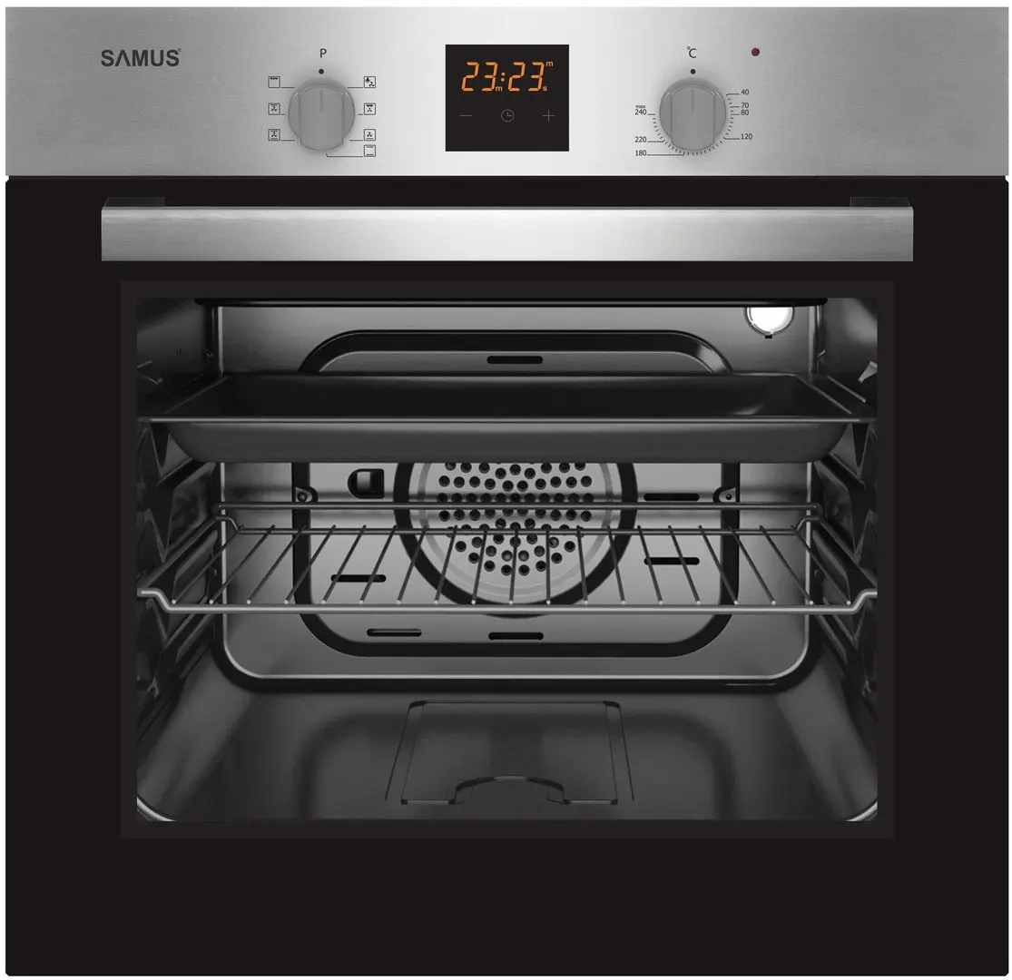 Cuptor electric incorporabil Samus SC617EXV (Inox/Black)