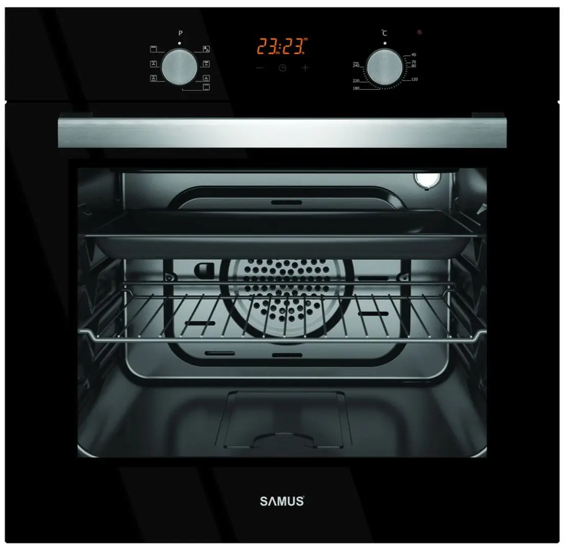 Cuptor electric incorporabil Samus SC619EGV (Black)