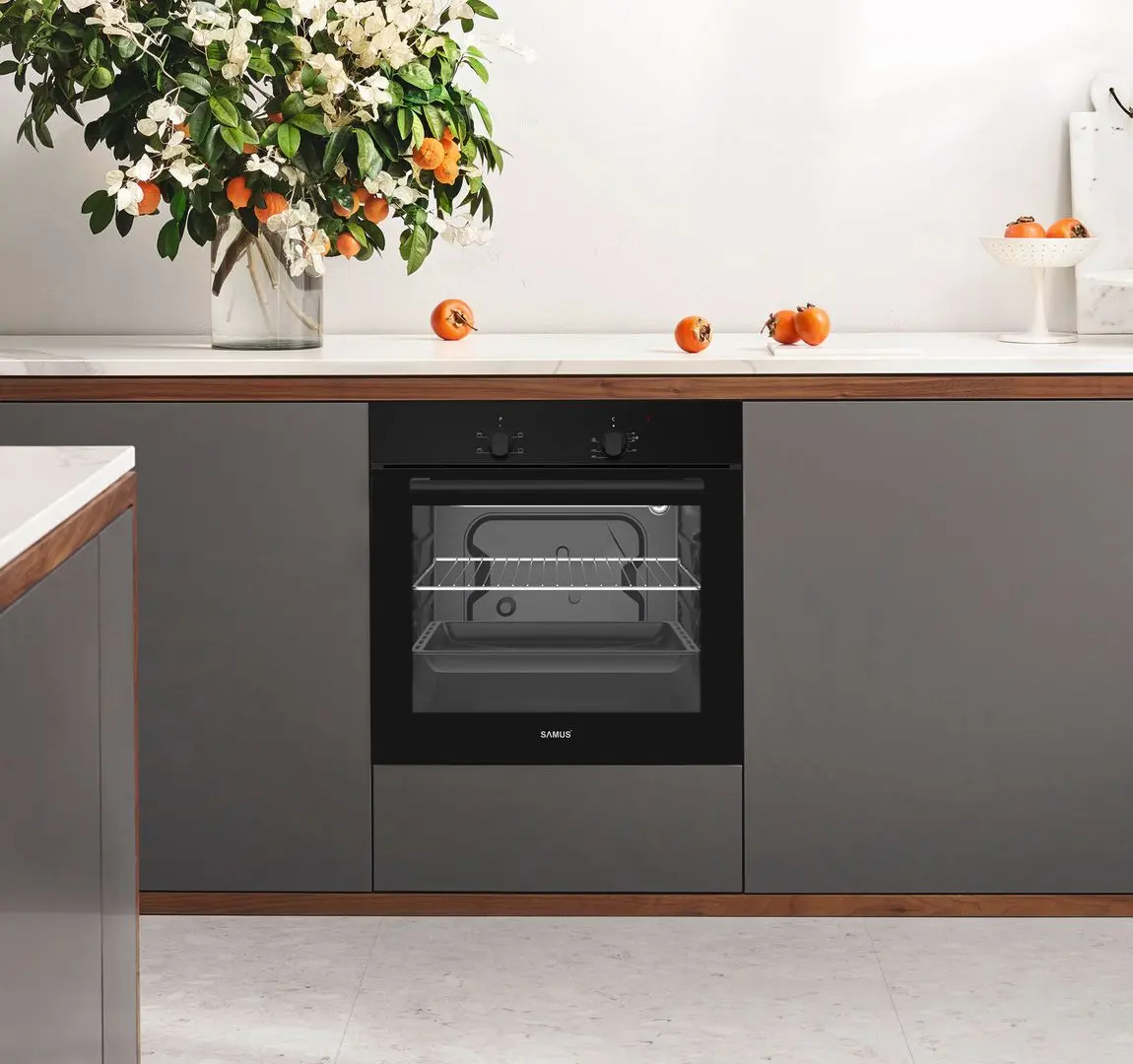 Встраиваемая электрическая духовка Samus SC620G4B (Black) - 2