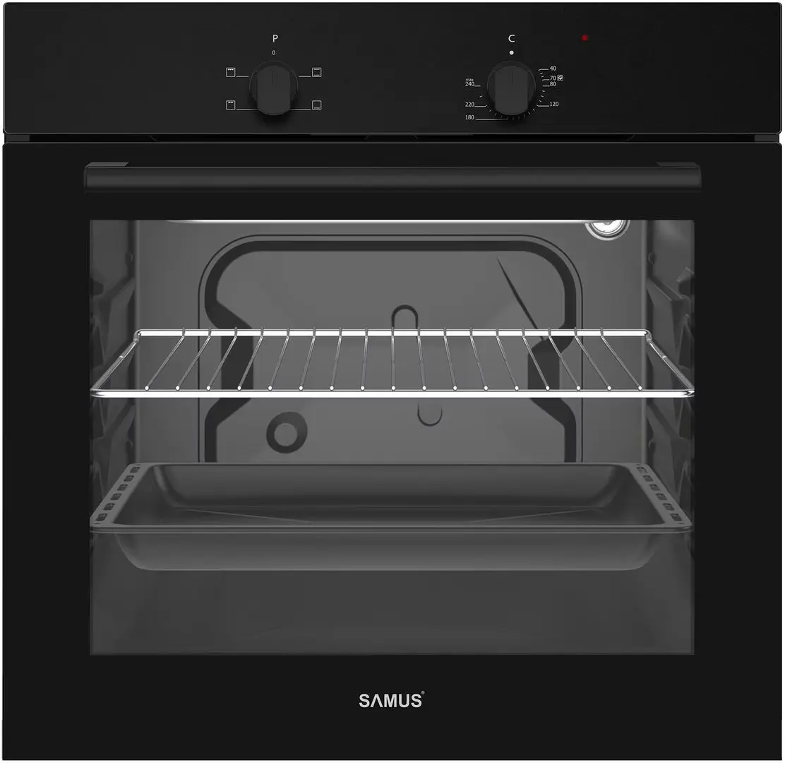 Встраиваемая электрическая духовка Samus SC620G4B (Black)