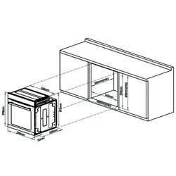 Cuptor electric incorporabil Samus SC625GDX5 (Black) Thumb