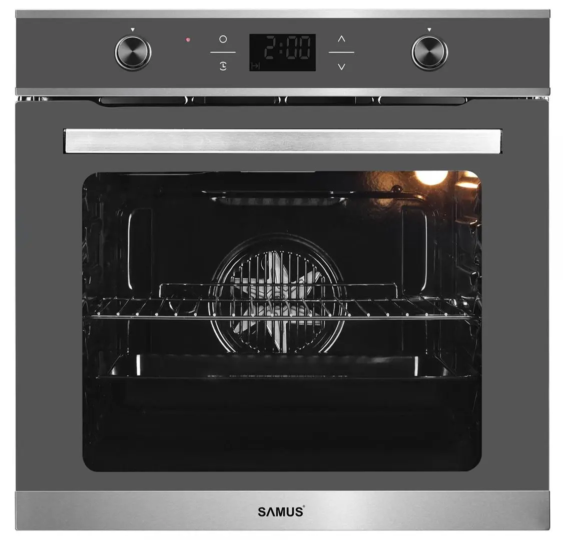 Встраиваемая электрическая духовка Samus SC626GDX9 (Gray)