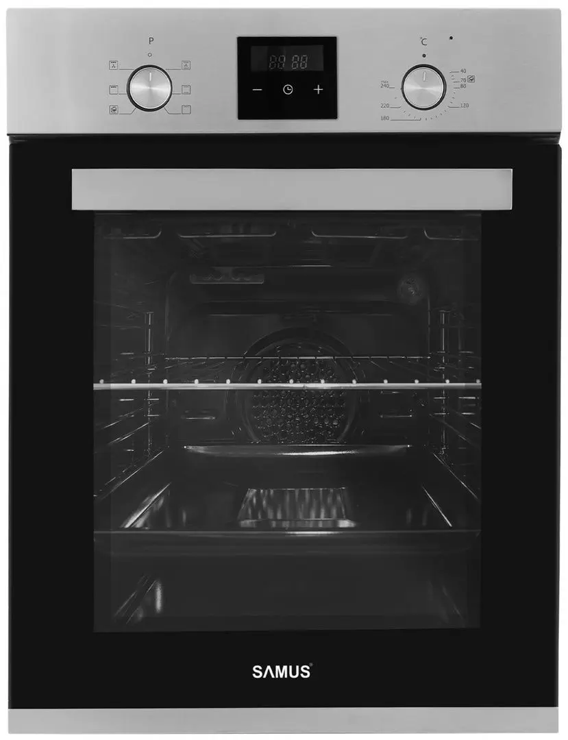 Встраиваемая электрическая духовка Samus SCE458GTXV (Inox)