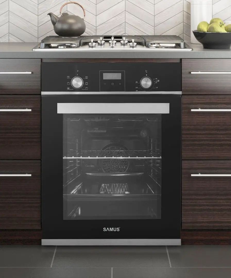 Встраиваемая электрическая духовка Samus SCE459GTBV (Black)