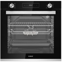 Встраиваемая электрическая духовка Samus SCE828GCF3D (Black)
