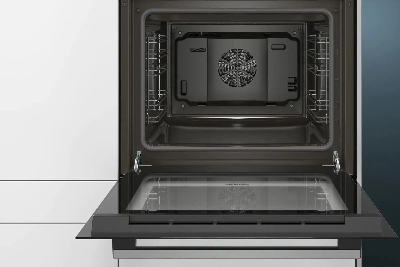 Встраиваемая электрическая духовка Siemens iQ300 HB514FBR0T (Inox/Black) - 2