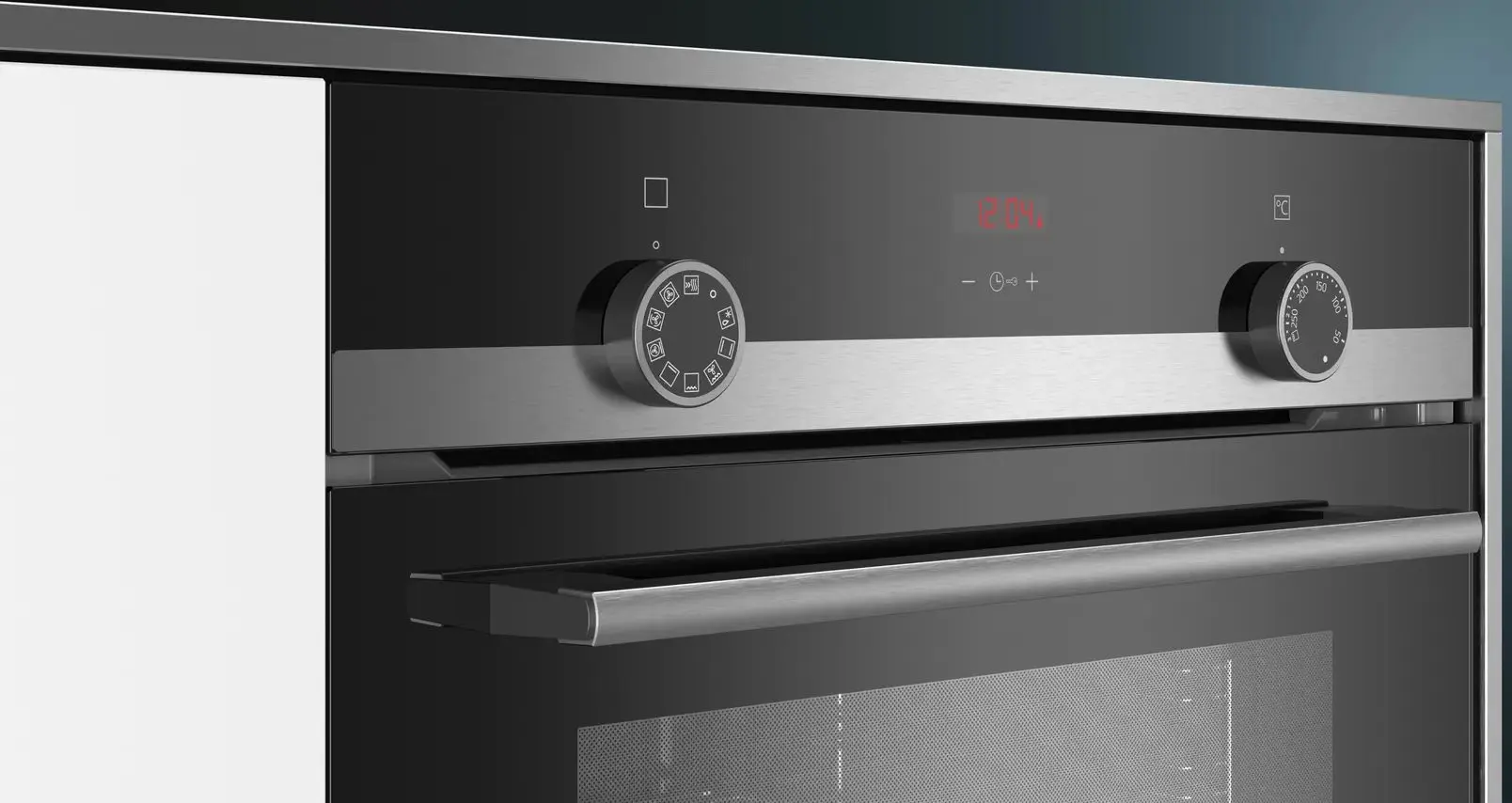 Встраиваемая электрическая духовка Siemens iQ300 HB514FBR0T (Inox/Black) - 3