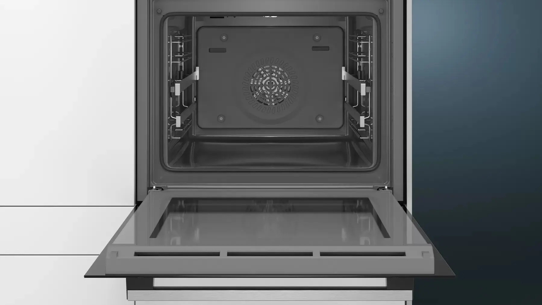 Встраиваемая электрическая духовка Siemens iQ500 HB537A2S00 (Black/Inox) - 3