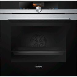 Встраиваемая электрическая духовка Siemens iQ700 HB656GHS1 (Black/Inox) Thumb