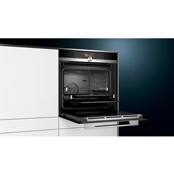 Встраиваемая электрическая духовка Siemens iQ700 HB656GHS1 (Black/Inox) Thumb