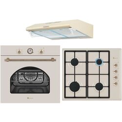 Set electrocasnice incorporabile Studio Casa Dolce Vita Fedv60Bg + Pdv60Bg + Alfa (Beige) Thumb