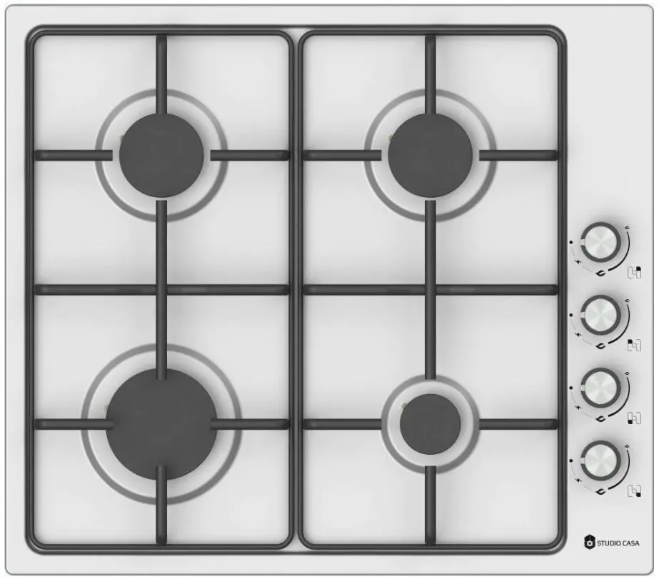 Set electrocasnice incorporabile Studio Casa LN605BLK + Vera 4G Inox (Black/Inox)