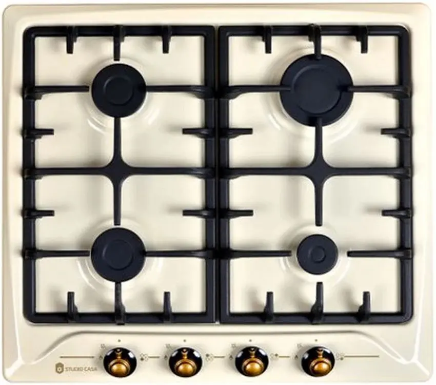 Set electrocasnice incorporabile Studio Casa Luna Retro Avena FE660 + PG660 + Alfa (Beige)