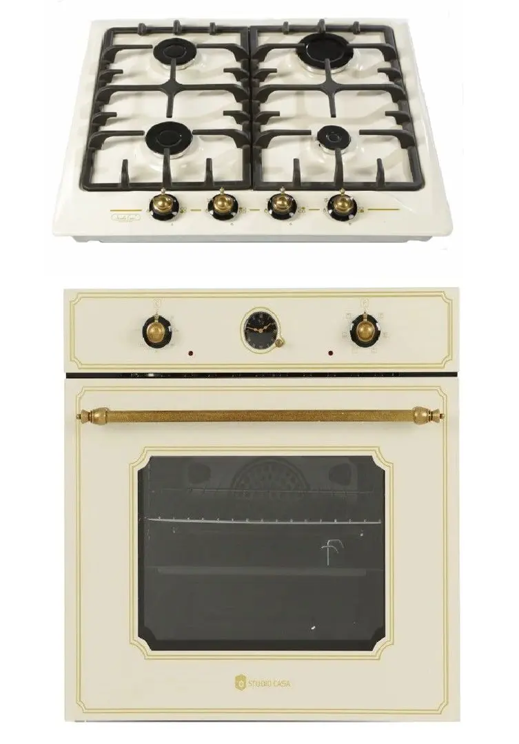 Set de aparate încorporate Studio Casa Rustic Avena Positano FE660 + PG660 (Rustic)