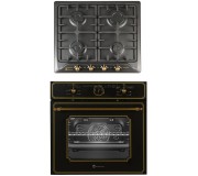 Set electrocasnice incorporabile Studio Casa Toscana FE660BLK + PG660 (Black)