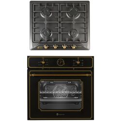 Set electrocasnice incorporabile Studio Casa Toscana FE660BLK + PG660 (Black)