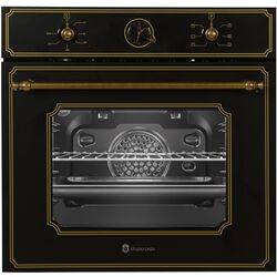 Set electrocasnice incorporabile Studio Casa Umbria Retro Toscana FE660BLK + Toscana PG660BLK+ Onda Retro (Black) Thumb