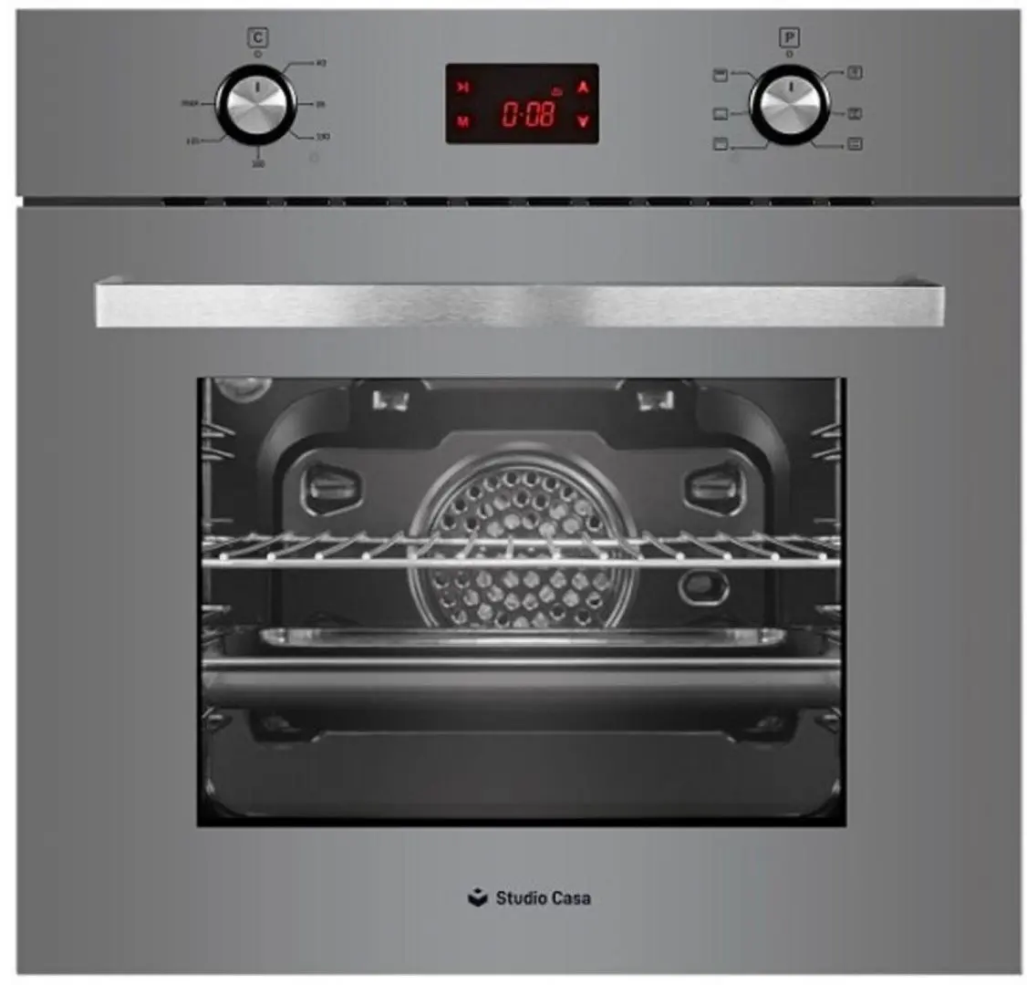 Встраиваемая духовка Studio Casa Parma Glass FE660 (Grey)