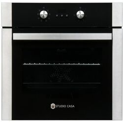 Встраиваемая электрическая духовка Studio Casa Venezia Clasic LN605 (Black/Inox)