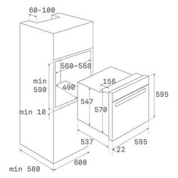Cuptor electric incorporabil Teka Easy HCB 6435 (Inox) Thumb