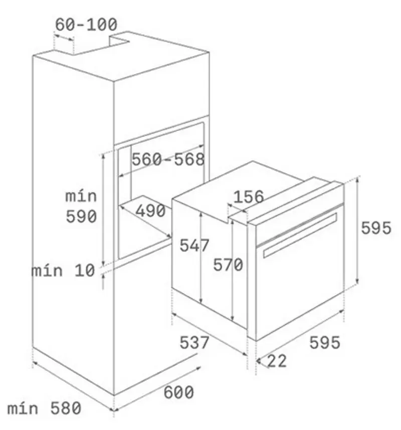 Cuptor electric incorporabil Teka Easy HCB 6435 (Inox)