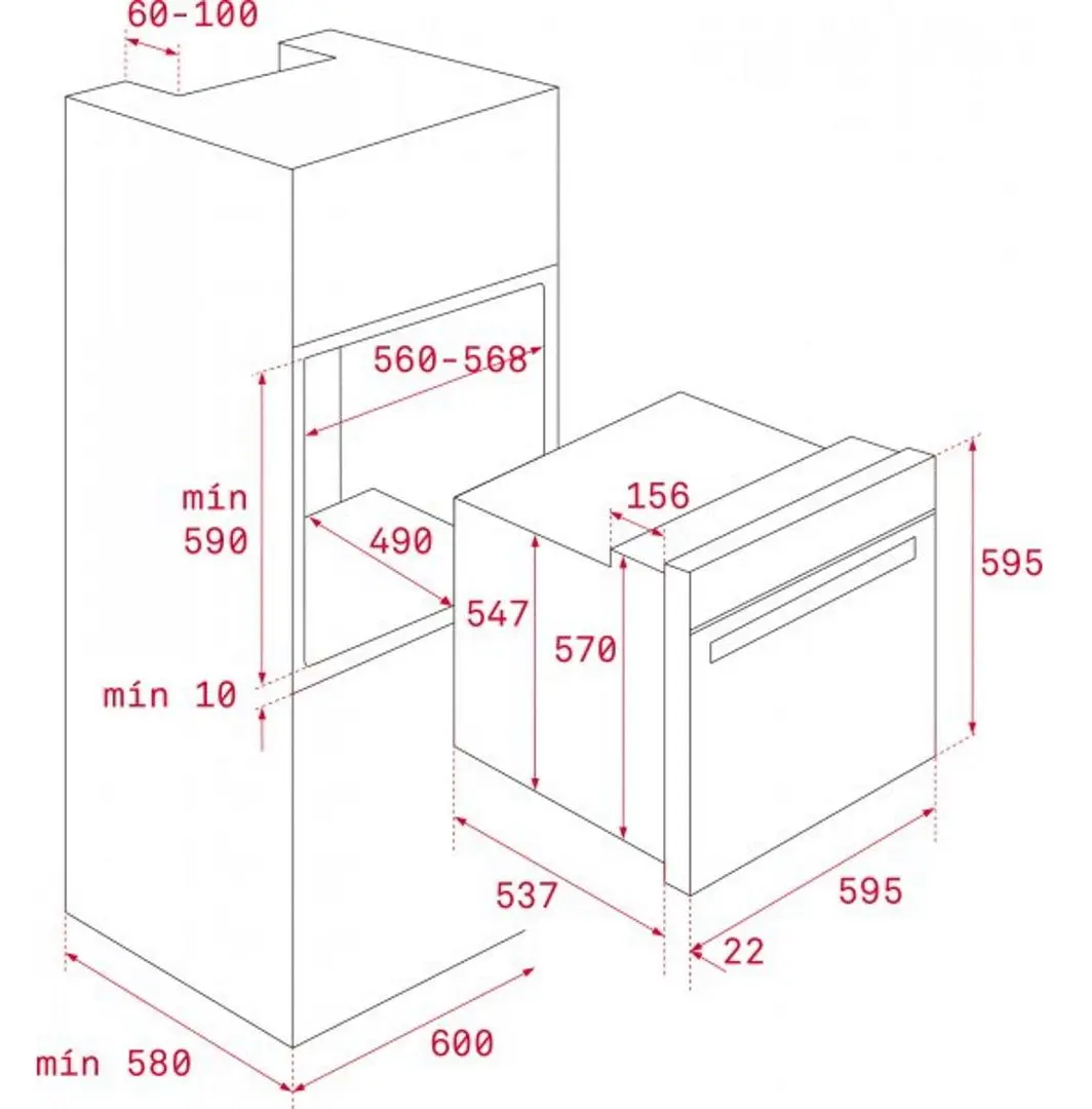 Cuptor electric incorporabil Teka HLB 8600 LB (Brown)