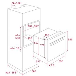 Cuptor electric incorporabil Teka HLB 8600 SM (Silver) Thumb