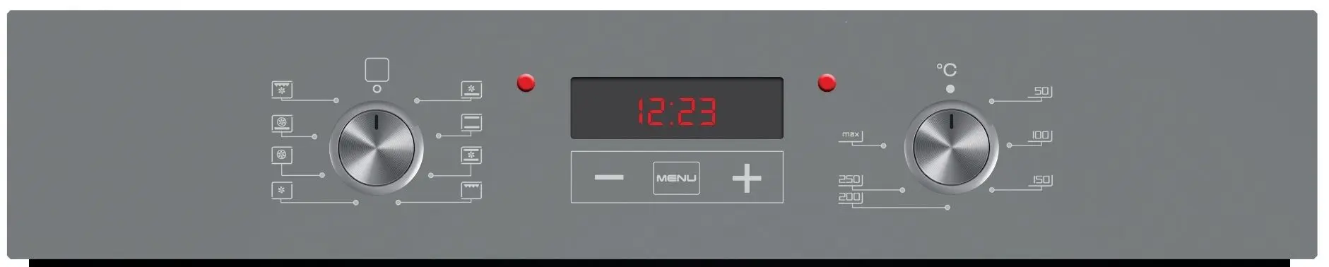 Cuptor electric incorporabil Tornado LVT-6608D (Grey)