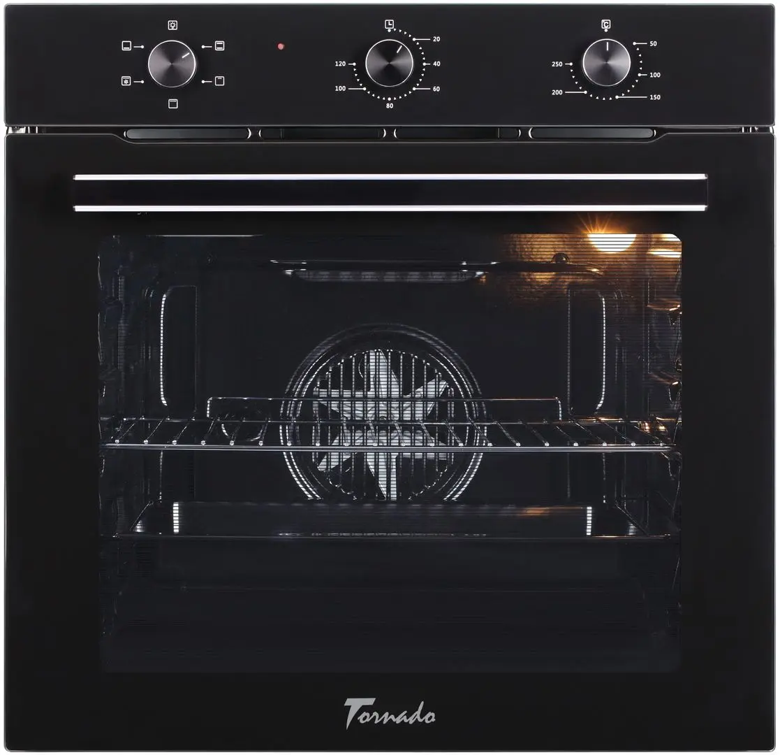 Cuptor electric incorporabil Tornado TRCB-75100M (Black)